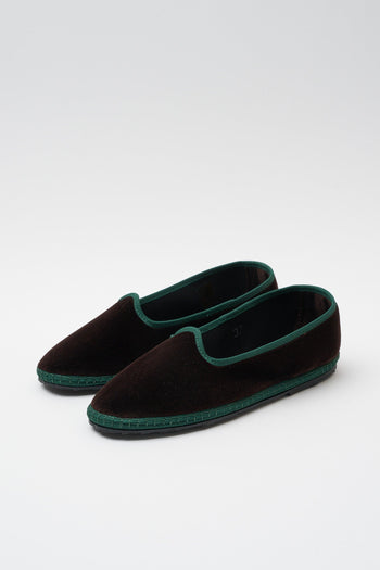 Mocassino Marrone+verde Donna - 2