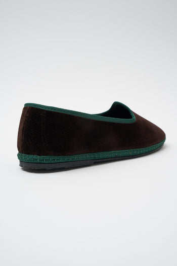 Mocassino Marrone+verde Donna - 4