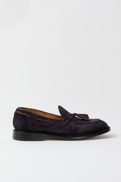 Mocassino Blu Uomo