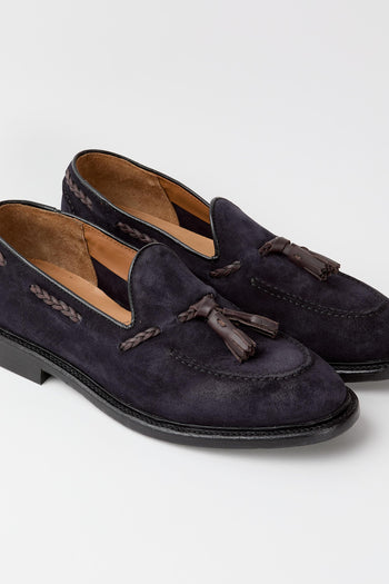 Mocassino Blu Uomo - 3