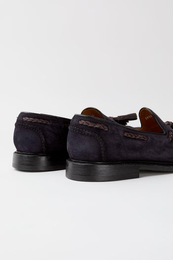 Mocassino Blu Uomo - 4