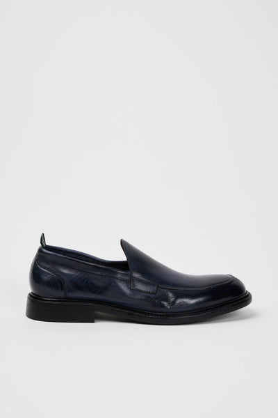 Mocassino Blu Uomo