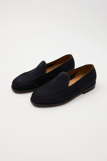 Mocassino Blu Uomo - 2