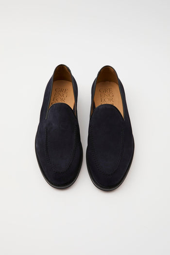 Mocassino Blu Uomo - 3