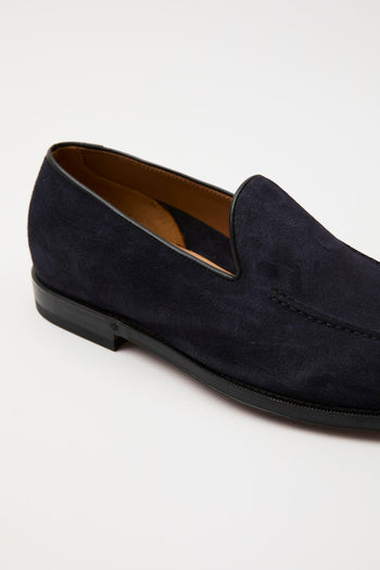 Mocassino Blu Uomo - 4
