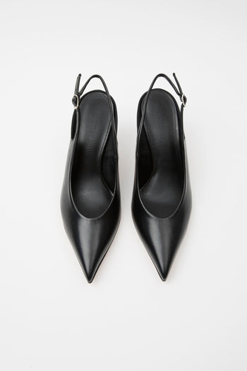 Slingback Black Donna - 4
