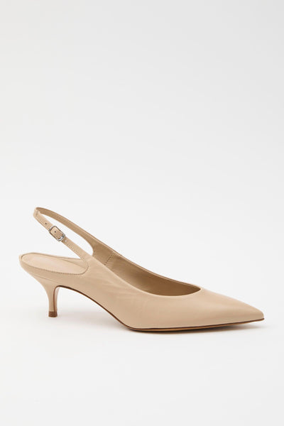 Slingback Light Taupe Donna