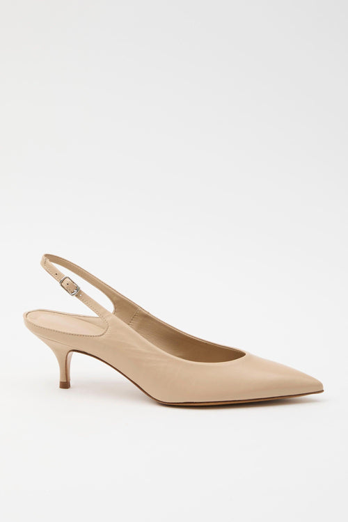 Slingback Light Taupe Donna