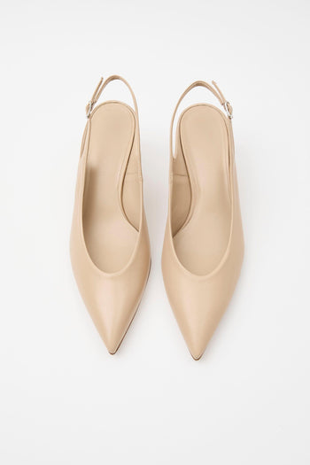 Slingback Light Taupe Donna - 3