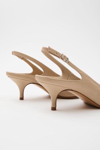 Slingback Light Taupe Donna - 6