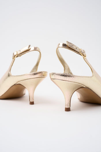 Slingback Platino Donna - 4
