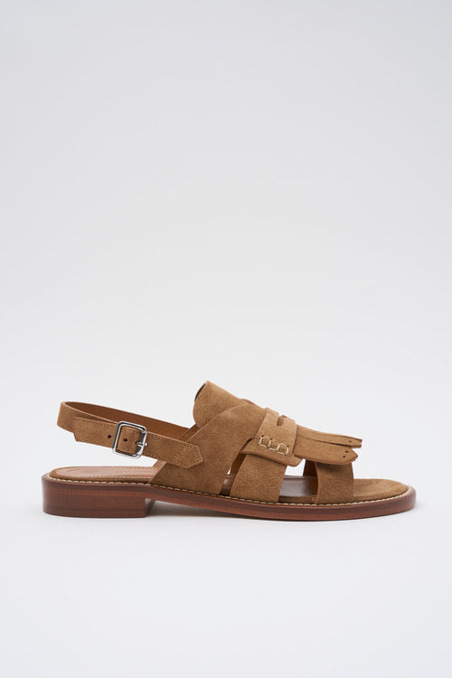 Sandalo Nocciola Donna