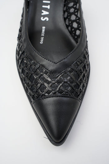 Slingback Black Donna - 3