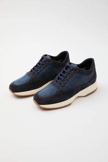 Sneaker Blu Uomo - 2