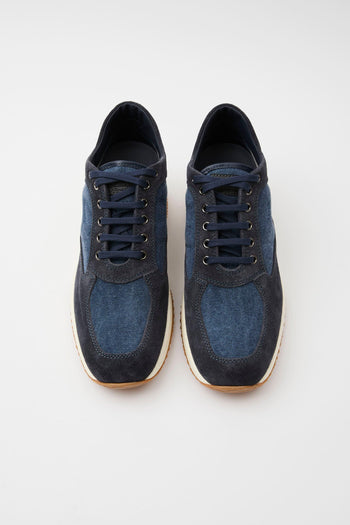 Sneaker Blu Uomo - 3
