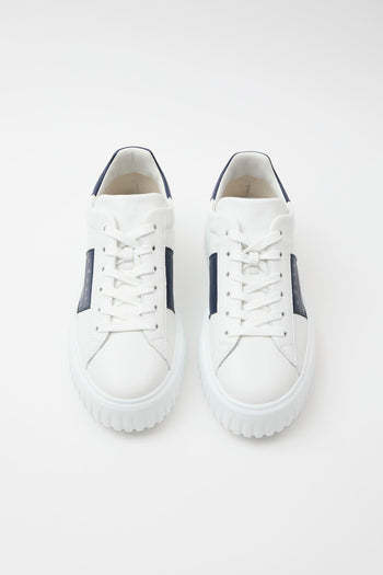 Sneaker Bianco/indaco Uomo - 3