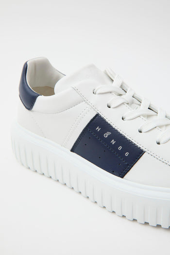 Sneaker Bianco/indaco Uomo - 4