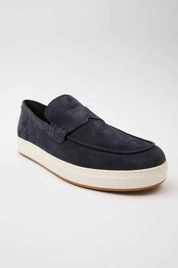 Mocassino Blu Uomo - 5