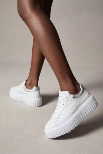 Sneaker Bianco/argento Donna - 7