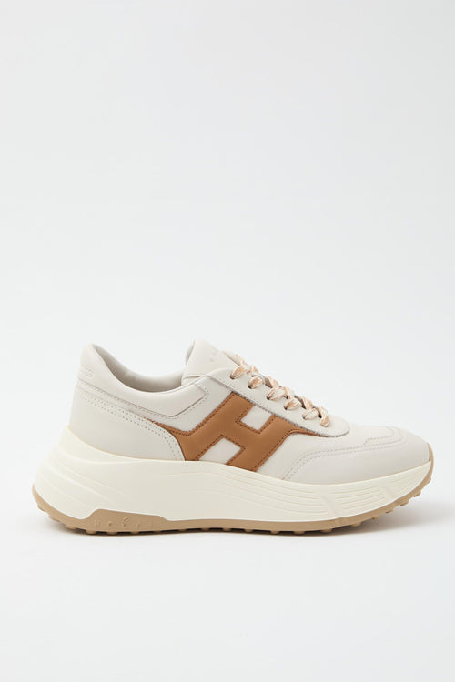 Sneaker Yogurt/cuoio Donna