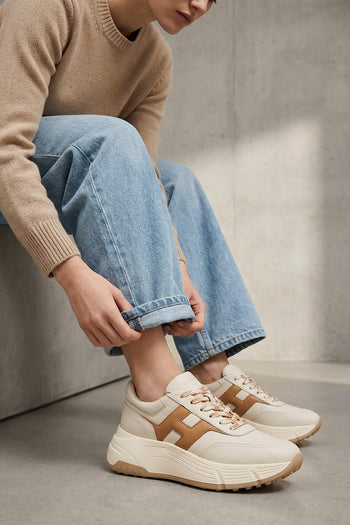 Sneaker Yogurt/cuoio Donna - 10
