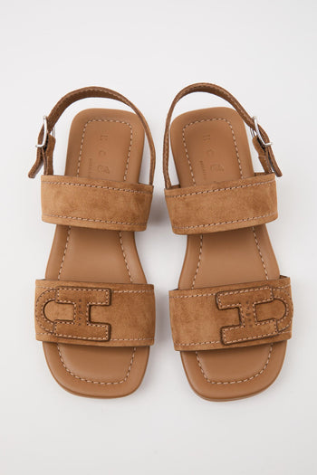 Sandalo Marrone Chiaro Donna - 7