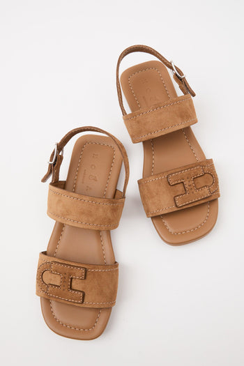 Sandalo Marrone Chiaro Donna - 8