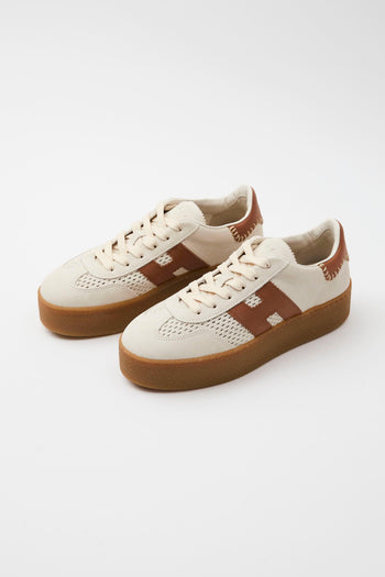 Sneaker Yogurt/cuoio Donna - 2
