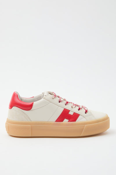Sneaker Yogurt/rosso Donna
