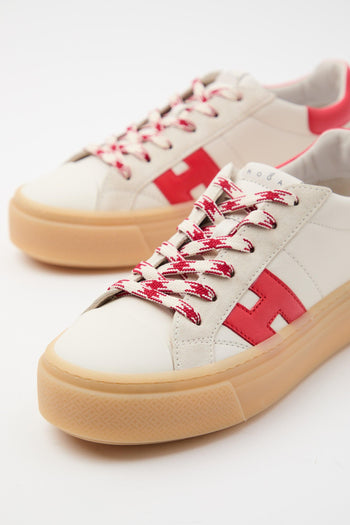 Sneaker Yogurt/rosso Donna - 3