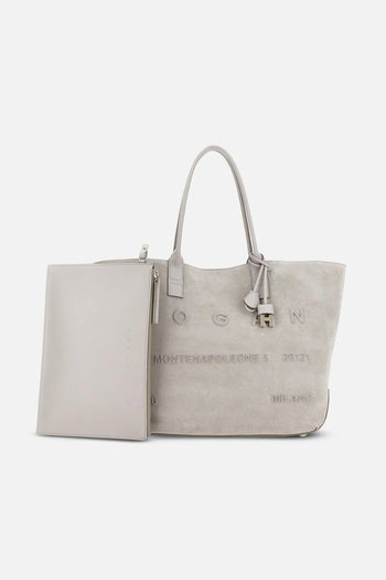 Borsa Gabbiano/cemento Donna - 5