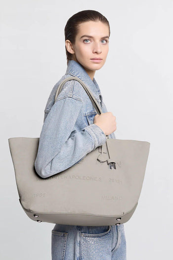 Borsa Gabbiano/cemento Donna - 9