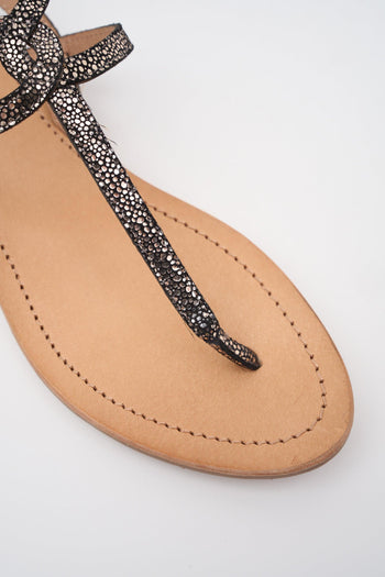 Sandalo Noir-oro Donna - 4