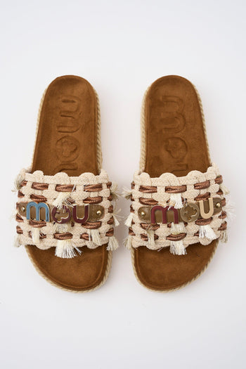 Ciabatta Beige Donna - 3