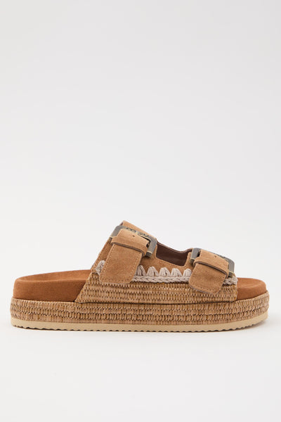 Ciabatta Cognac Donna