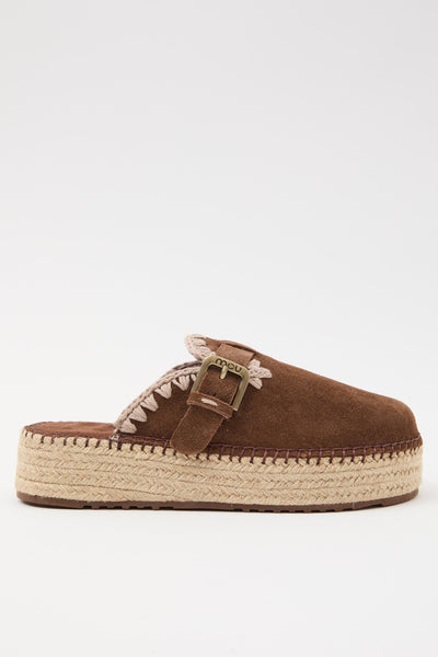 Sabot Nut Brown Donna