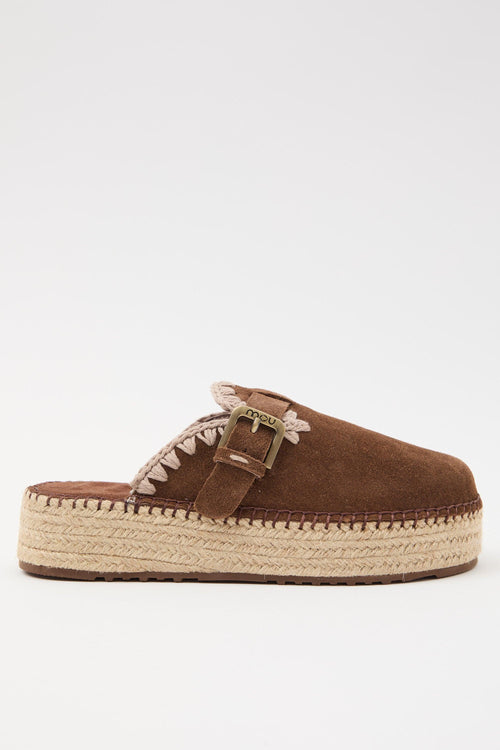 Sabot Nut Brown Donna