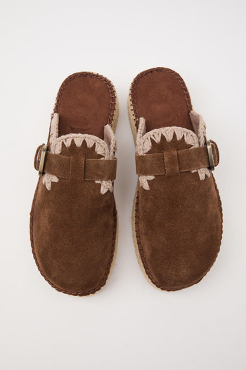 Sabot Nut Brown Donna - 8
