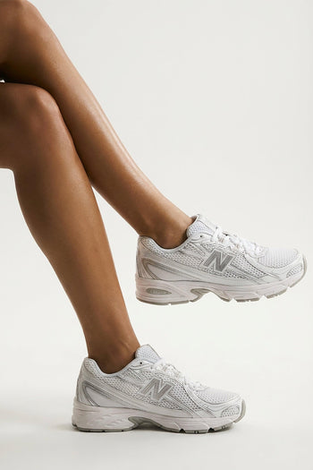 Sneaker White/silver Donna - 8
