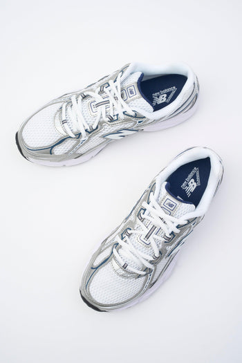 Sneaker White/silver/navy Donna - 3