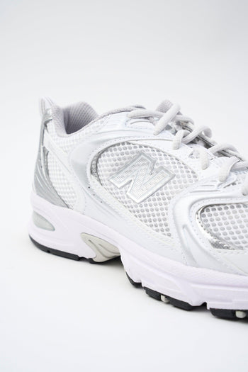 Sneaker White/silver Donna - 5