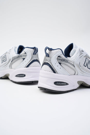 Sneaker White/blu Donna - 4
