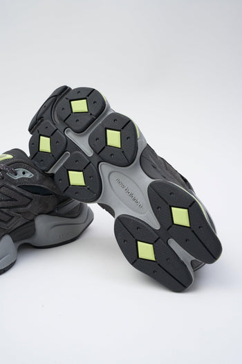 Sneaker Black Cement/dry Lime Unisex - 6