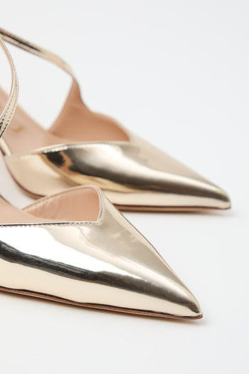 Slingback Platino Donna - 3