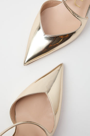 Slingback Platino Donna - 4