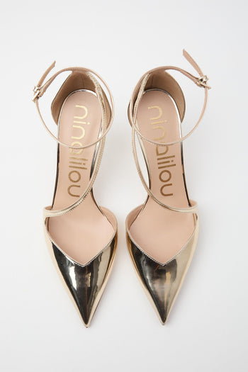 Slingback Platino Donna - 8