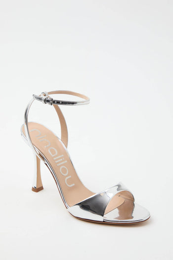 Slingback Argento Donna - 3
