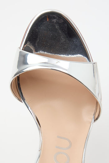 Slingback Argento Donna - 6