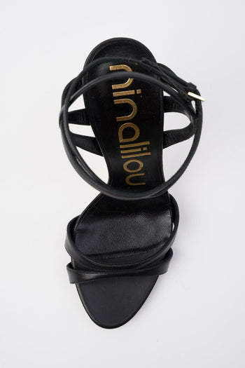 Slingback Nero Donna - 5