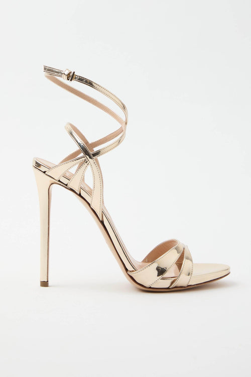 Slingback Platino Donna